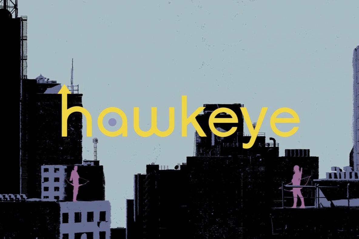 Hawkeye series titlecard