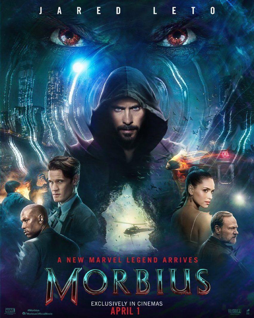 Official morbius main poster