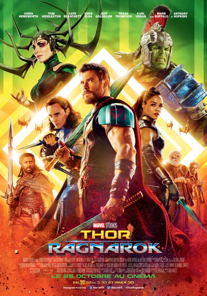 Thor ragnarok affiche francaise