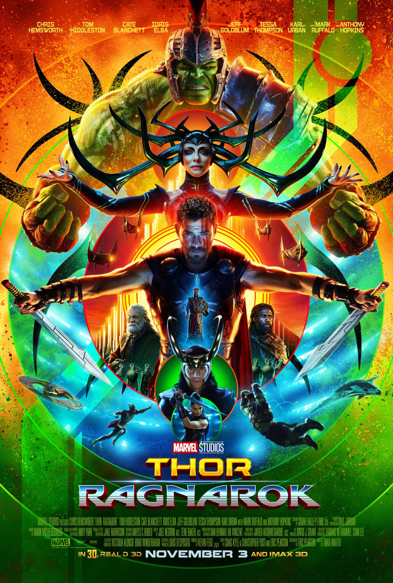 Thor ragnarok sdcc poster