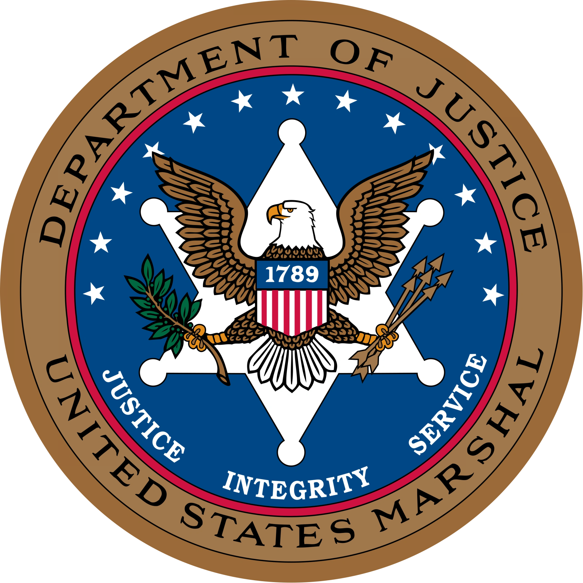 United states marshals service symbole