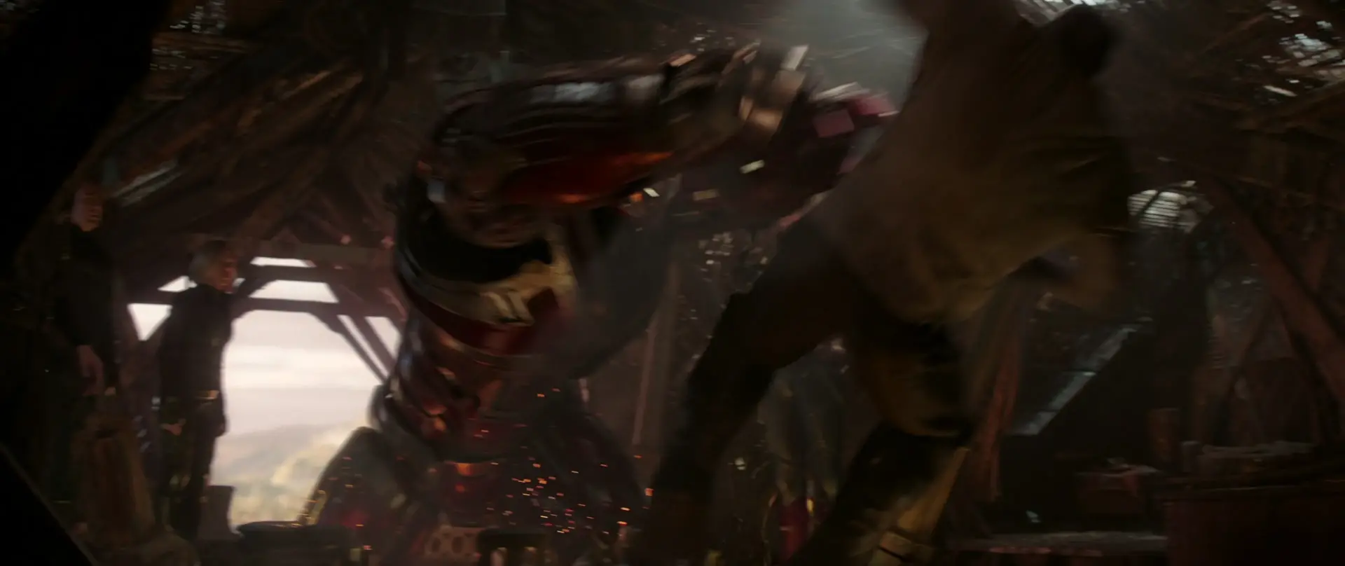 Ae hulkbuster frappe thanos