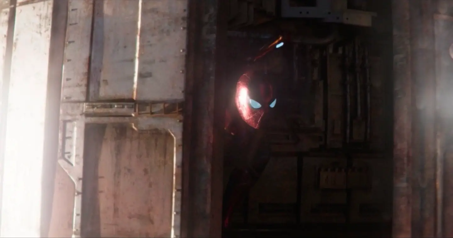 Aiw spider man entre dans le q ship