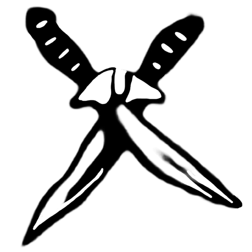 Black knives cartel symbole