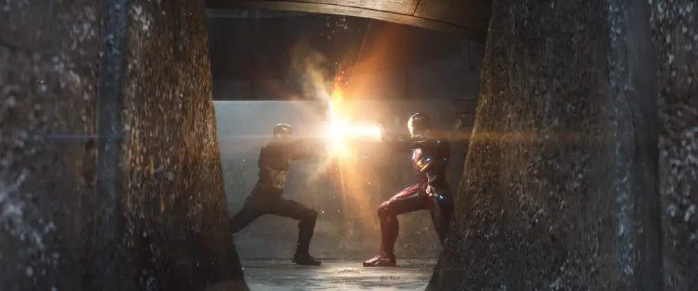 Cacw captain america vs iron man