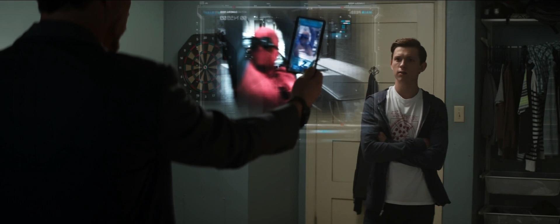 Cacw stark a montre des videos de spider man a parker