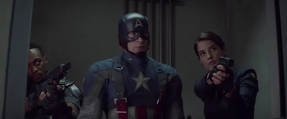 Catws captain america falcon maria hill