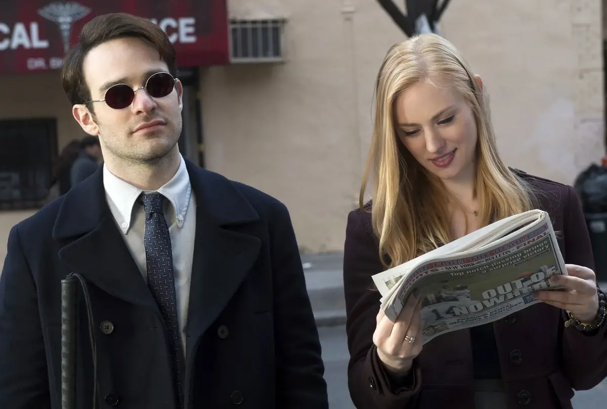 Dd 113 murdock et karen page discutent de daredevil