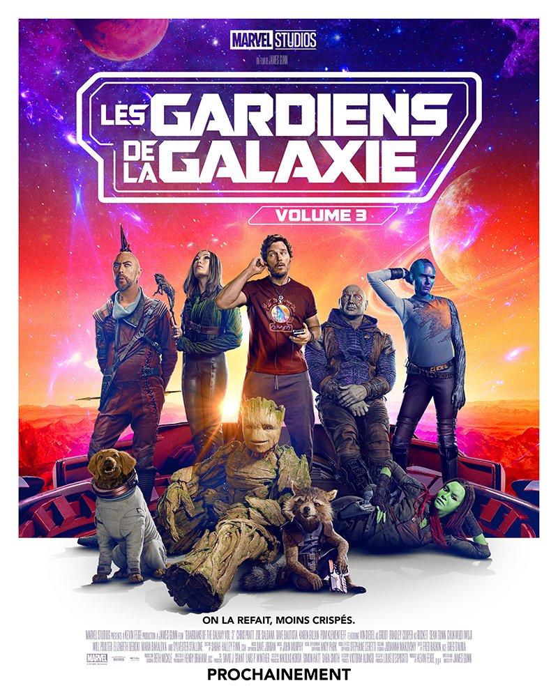 Les Gardiens de la Galaxie Vol3 Affiche