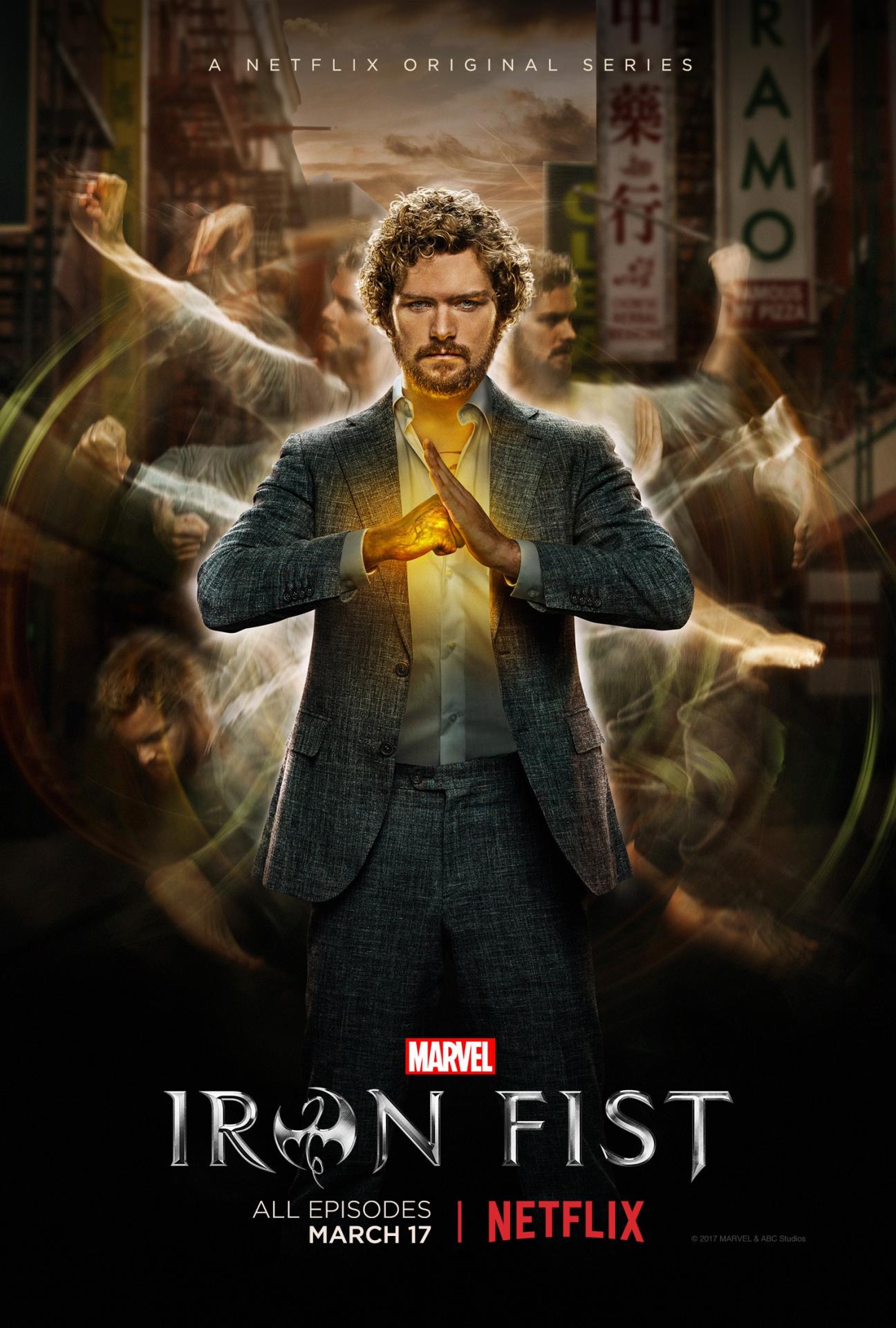 Iron fist character poster 01