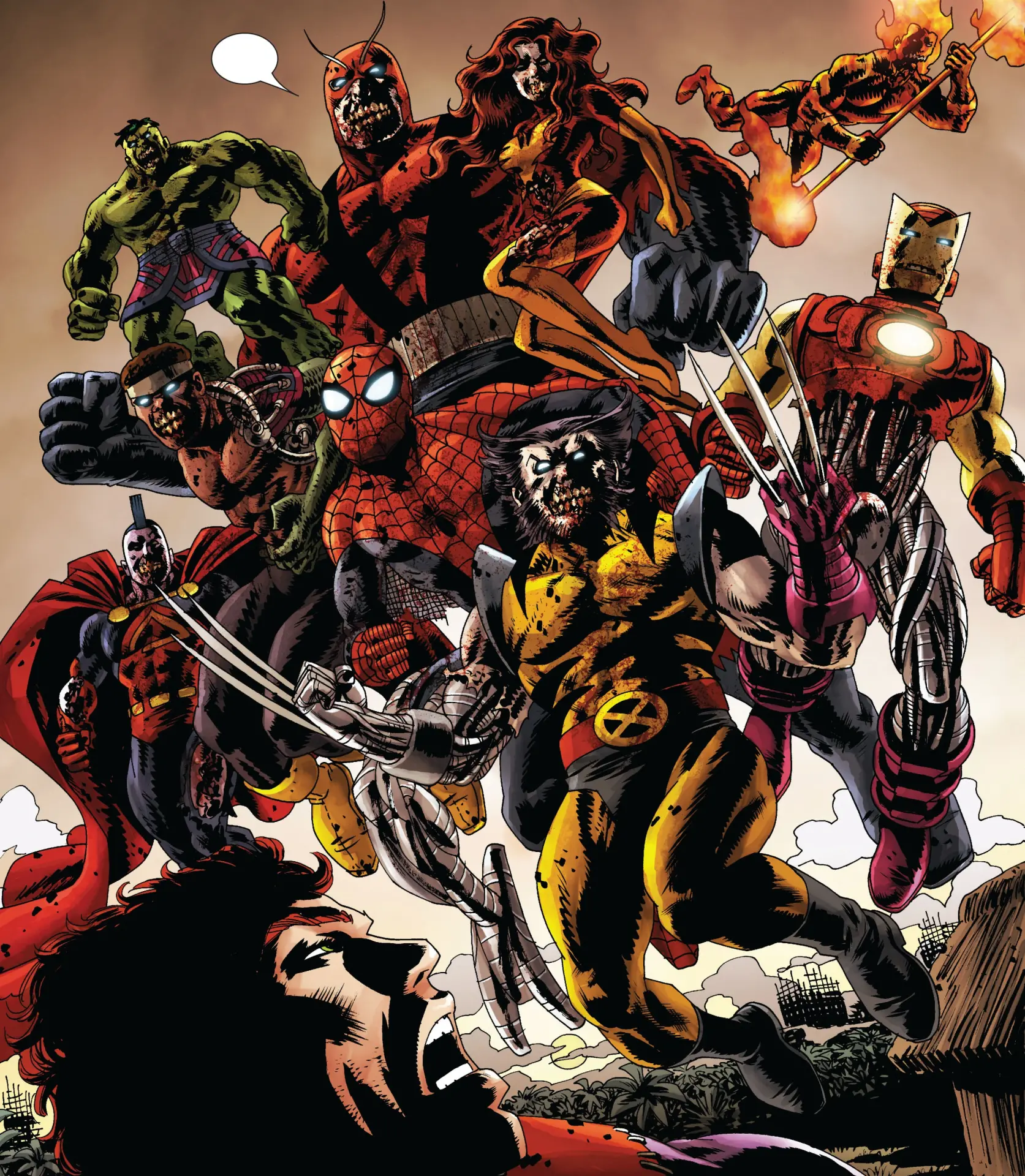 Marvel zombies comics