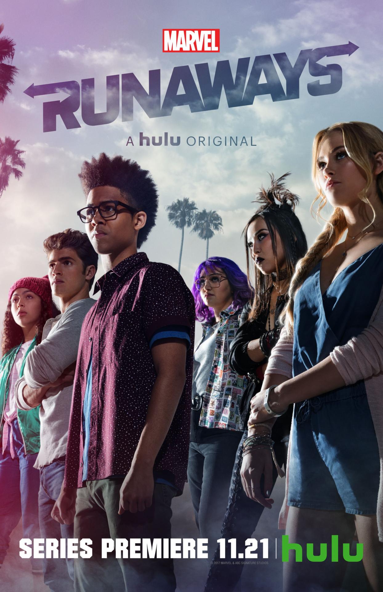 Runaways premiere poster