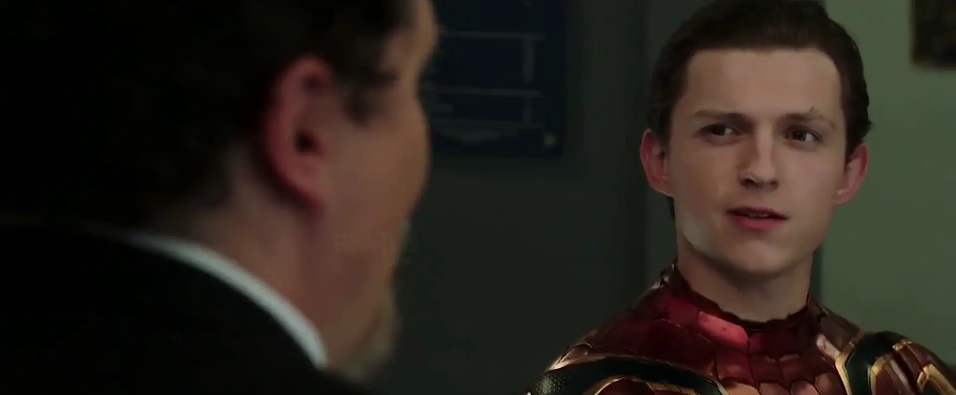 Smffh parker confus face a happy hogan