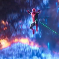 Smffh spider man charge sur un drone
