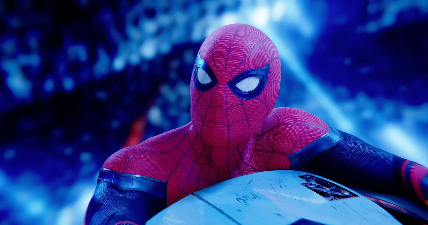Smffh spider man dans illusion de londres