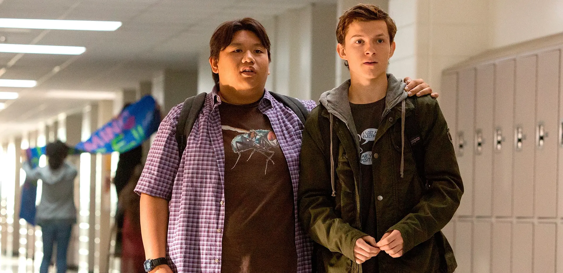 Smh parker et ned leeds se retrouvent au lycee