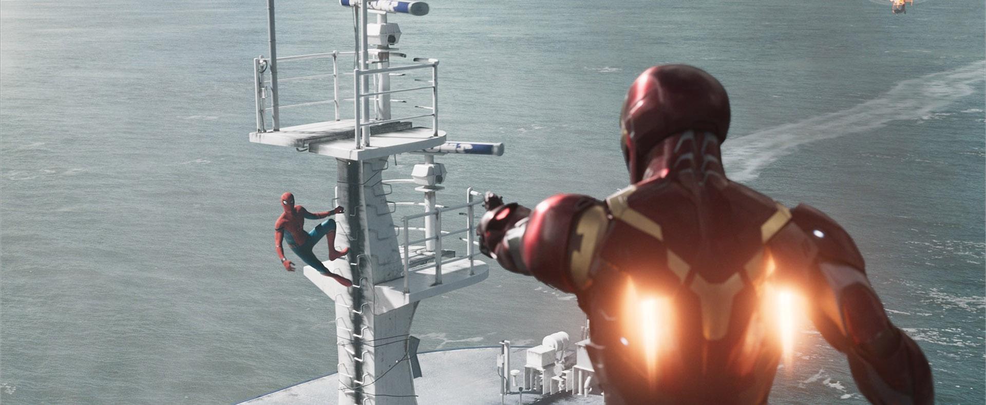 Smh spider man propose a iron man de l aider