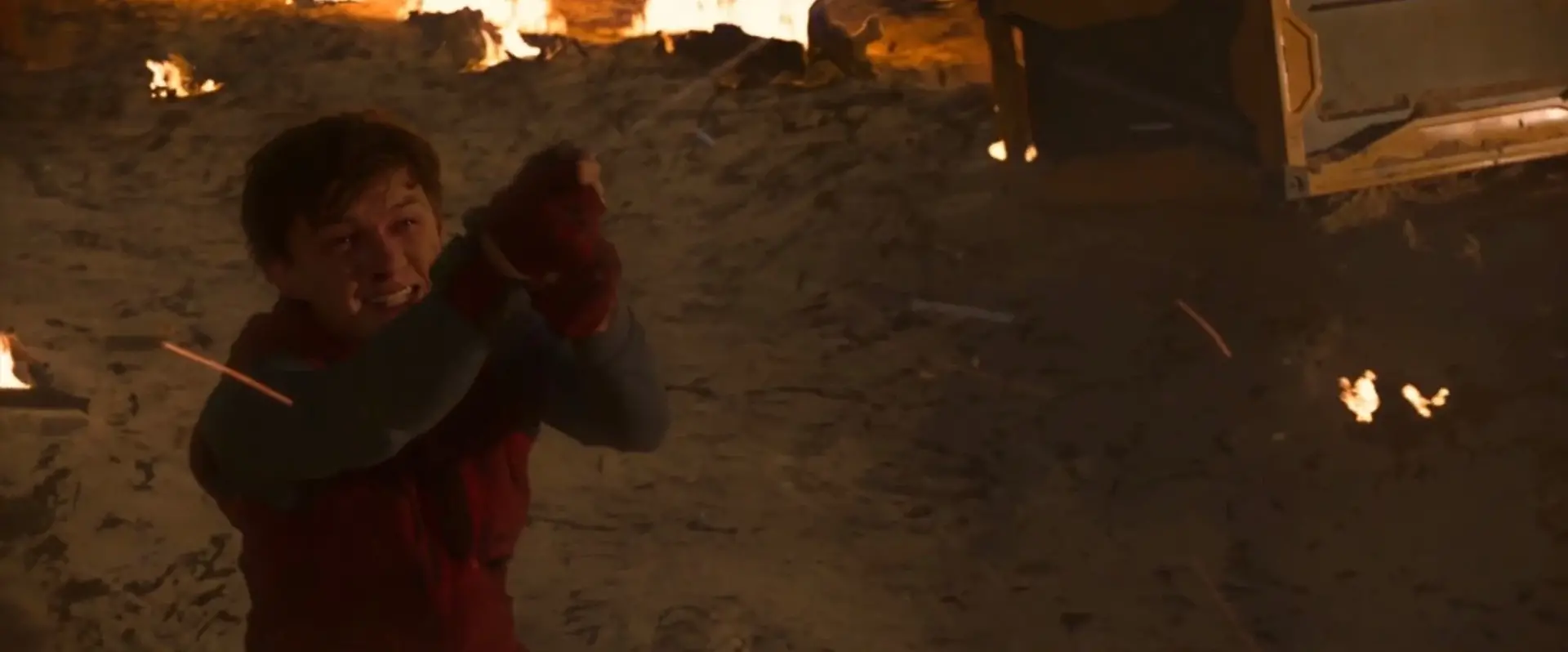 Smh spider man tente de sauver le vautour
