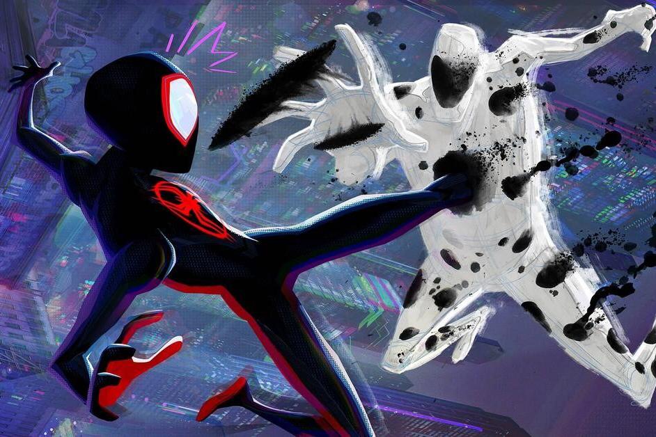 Spiderman across spiderverse hea