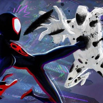 Spiderman across spiderverse hea