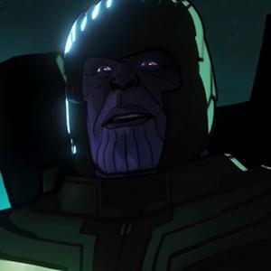 Thanos ironman sakaarien cardvignette