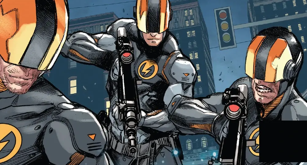 Thunderbolt units comics