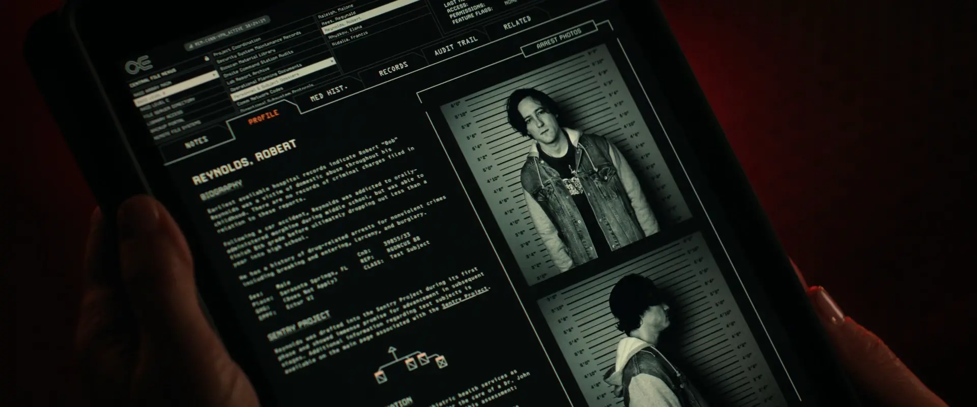 Thunderbolts bob reynolds profil oxe