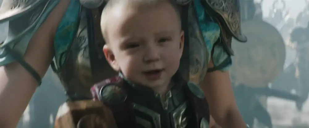 Tlat thor bebe au combat