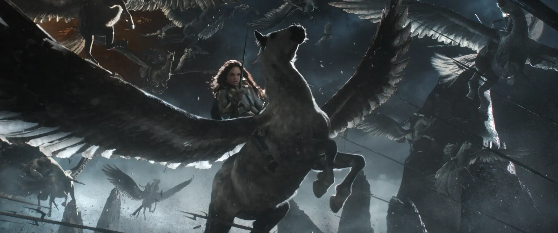 Tr brunnhilde charge avec les valkyries