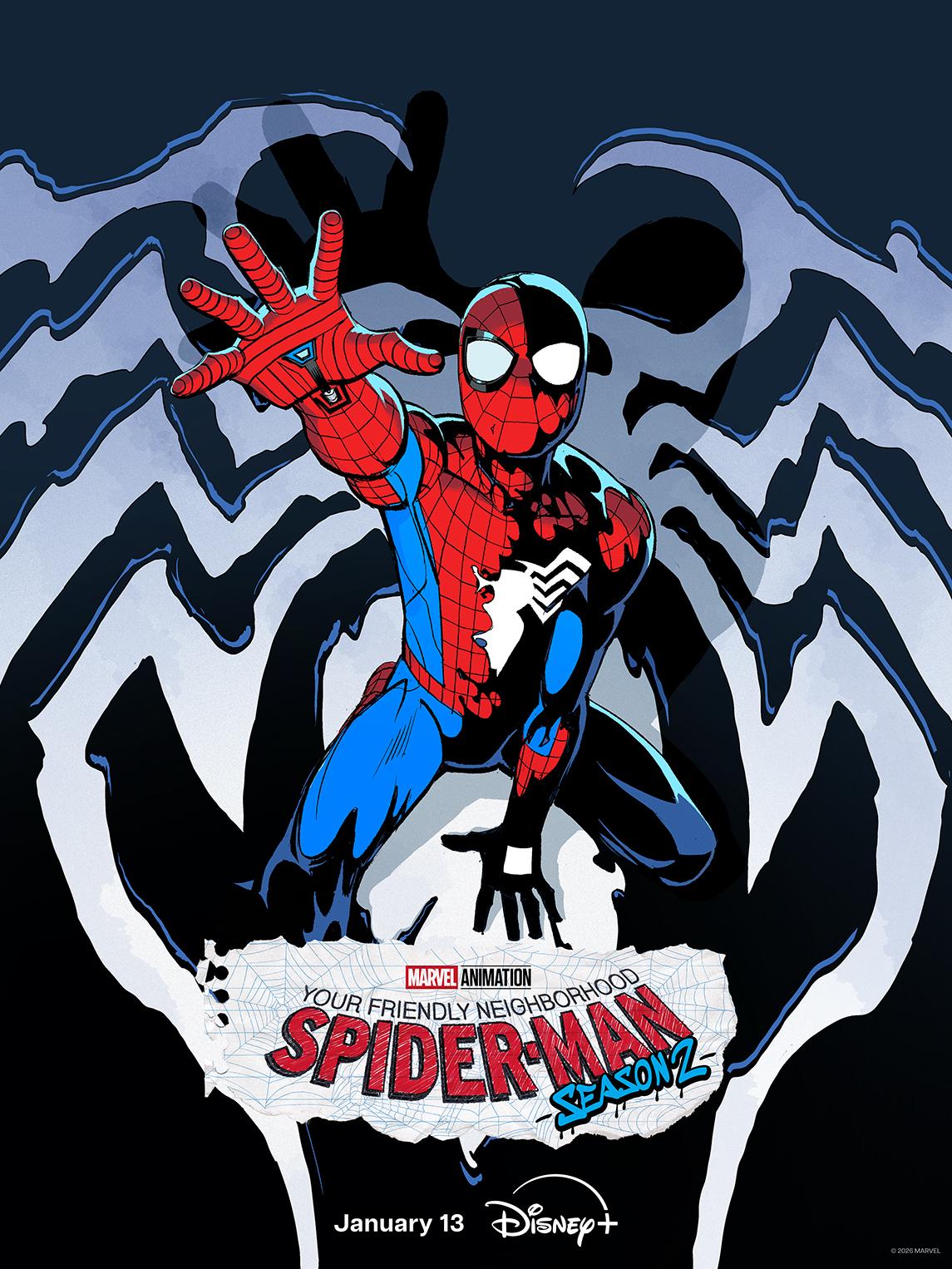 Yourfriendlyneighborhoodspiderman s2 vo affiche